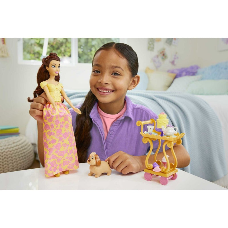 Load image into Gallery viewer, Disney princess belle theetijd speelset