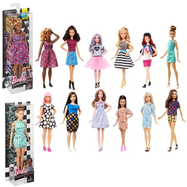 Load image into Gallery viewer, Barbie fashionistas