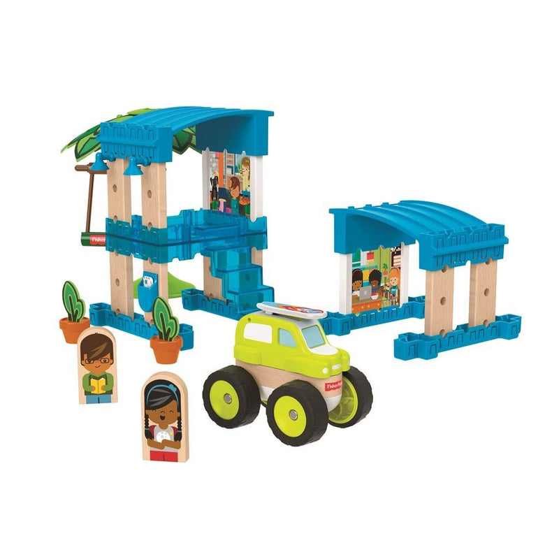 Laden Sie das Bild in Galerie -Viewer, Fisher Price Wonder Makers Strandhuis 35-delig