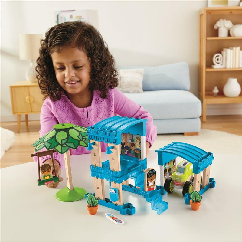 Laden Sie das Bild in Galerie -Viewer, Fisher Price Wonder Makers Strandhuis 35-delig