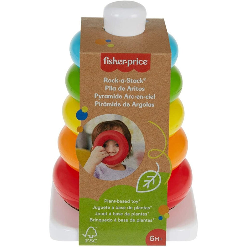 Afbeelding laden in galerijviewer, Fisher-price kleurenringpiramide - stapelspeelgoed