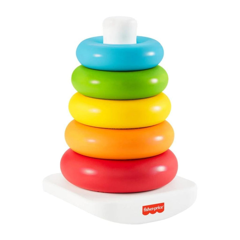 Afbeelding laden in galerijviewer, Fisher-price kleurenringpiramide - stapelspeelgoed
