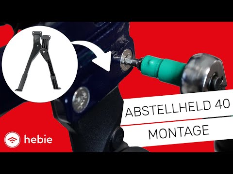 Load image into Gallery viewer, Hebie abstellheld 40 black