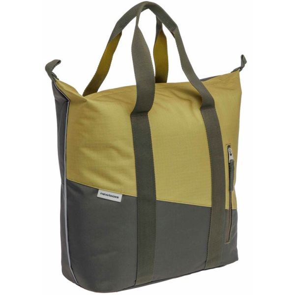 Afbeelding laden in galerijviewer, Newlooxs tas new looxs kota shopper | oslo | olijfgroen geel | 24l
