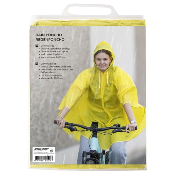 Load image into Gallery viewer, Puch regenponcho groot volwassen - geel