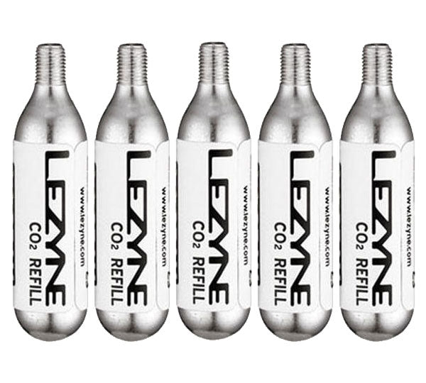 Laden Sie das Bild in Galerie -Viewer, Lezyne co2 replacement cartridges 16g pack of 5