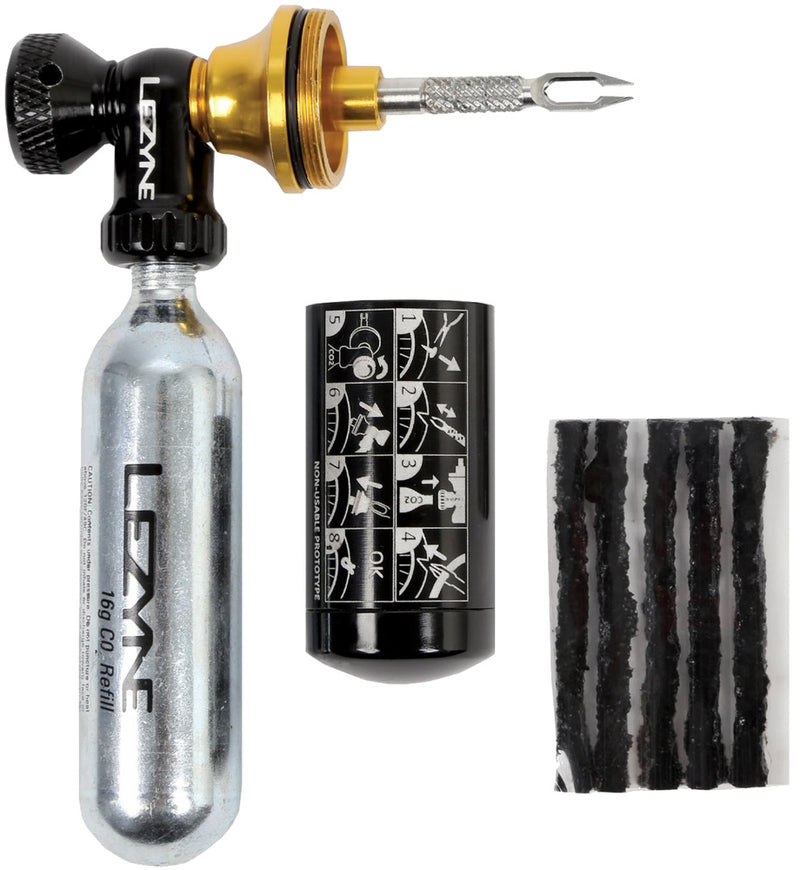 Load image into Gallery viewer, Lezyne tubeless co2 blaster incl. two co2 cartridges