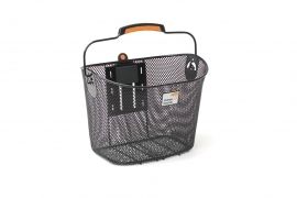 Load image into Gallery viewer, fietsmand Toscane Smartlock voor 19 liter zwart