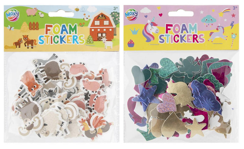 Afbeelding laden in galerijviewer, Moxy pak foam stickers, 2 assorti