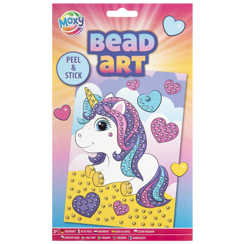 Load image into Gallery viewer, Moxy bead art unicorn, dino of uil