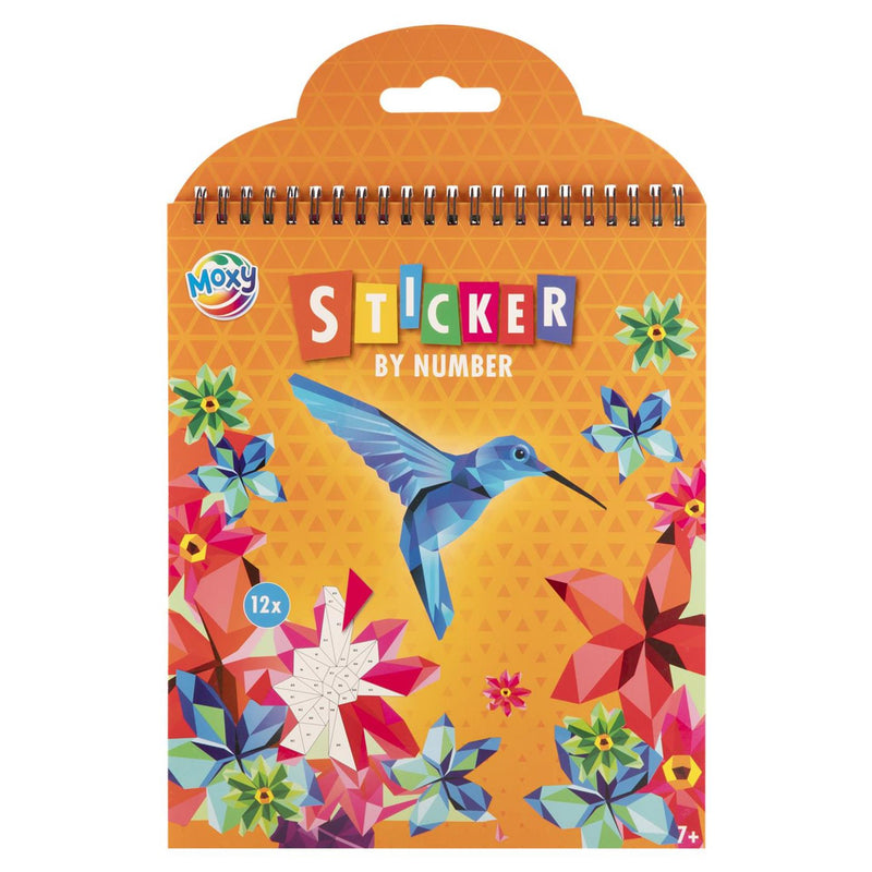 ギャラリービューアに画像をロードする, Moxy stickeren op nummer dieren