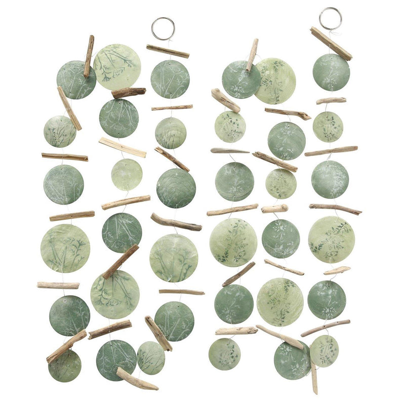 Laden Sie das Bild in Galerie -Viewer, Boltze home guirlande capiz fine 180cm groen