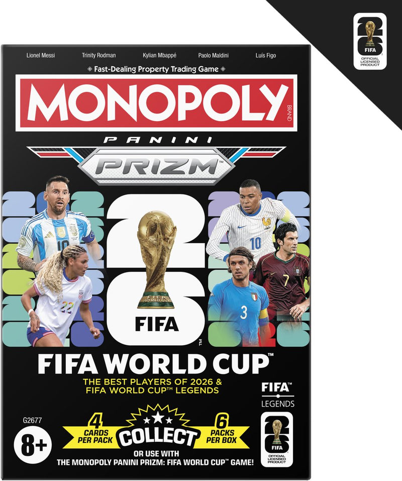 Afbeelding laden in galerijviewer, Monopoly panini prizm boosterbox fifa world cup - ruilkaarten