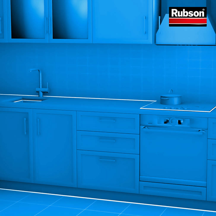 Afbeelding laden in galerijviewer, Rubson 1065996 - easy sealing sanitair keuken 280ml | 12 stuks