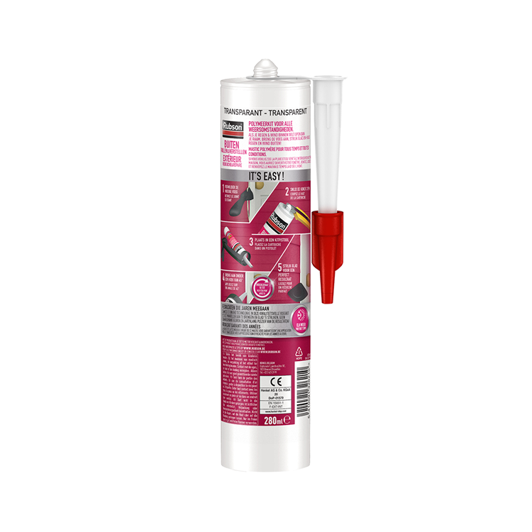 Afbeelding laden in galerijviewer, Rubson 1065997 - easy sealing buiten 280ml | 12 stuks