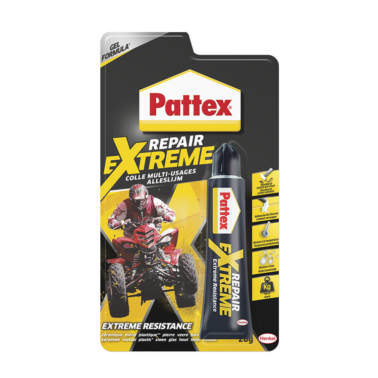 Afbeelding laden in galerijviewer, Pattex repair extreme 20 g | extreem sterke secondelijm | voor snelle reparaties | multi-inzetbaar | alleslijm