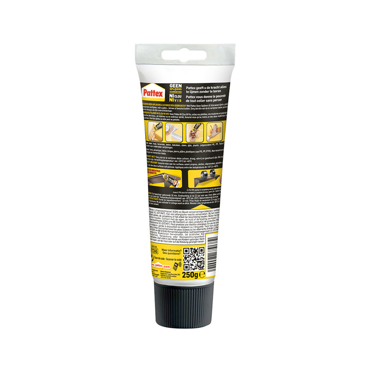 Afbeelding laden in galerijviewer, Pattex montagekit 250 g – geen spijkers schroeven – universale montgellijm binnen – extra sterk waterdicht – voor hout, metaal, steen meer
