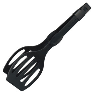 ギャラリービューアに画像をロードする, Westmark dubbele bak- serveertang, lengte: 28,9 cm, kunststof, duetto flonal, zwart, 21002260