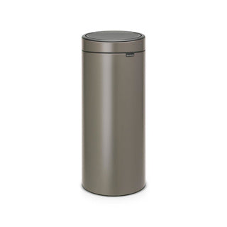 Afbeelding laden in galerijviewer, Brabantia touch bin prullenbak - 30 liter - platinum