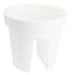 Load image into Gallery viewer, No brand ronde balkonbak 28 cm wit