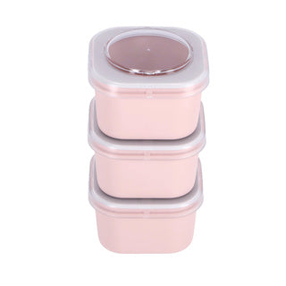 Chargez l'image dans la visionneuse de la galerie, Sunware sigma home lunchbakjes set van 3 roze | 3 stuks