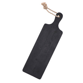 Load image into Gallery viewer, Basic snijplank rubberwood zwart | 2 stuks