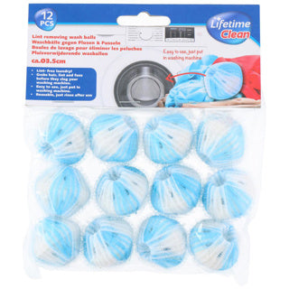 Afbeelding laden in galerijviewer, Lifetime clean pluisverwijderende wasballen 12 stuks | 4 stuks
