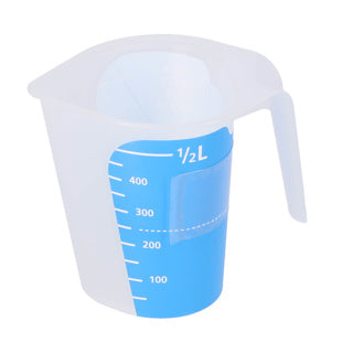 Load image into Gallery viewer, Dbp maatbeker 500ml blauw | 2 stuks