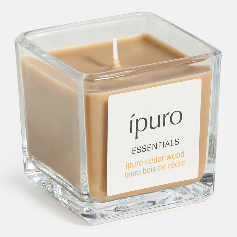 Afbeelding laden in galerijviewer, Ipuro geurkaars cedar wood 125gr.