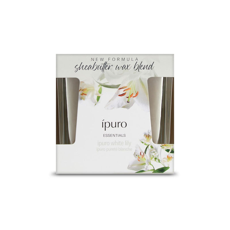 Afbeelding laden in galerijviewer, Ipuro geurkaars white lily 125gr.