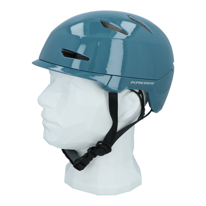 Load image into Gallery viewer, Kross fietshelm city capitalo m (54-58cm) - blauw