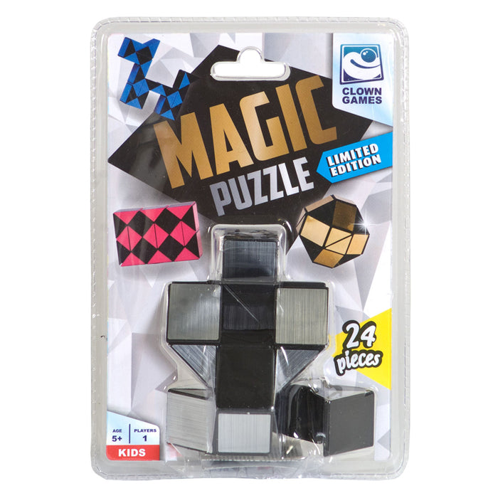 Load image into Gallery viewer, Clown games clown magic puzzle zilver