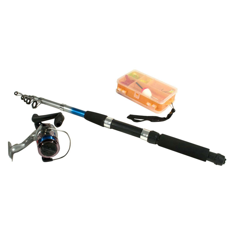 Load image into Gallery viewer, Game on fishing tele werphengel met accessoires, 2,10m