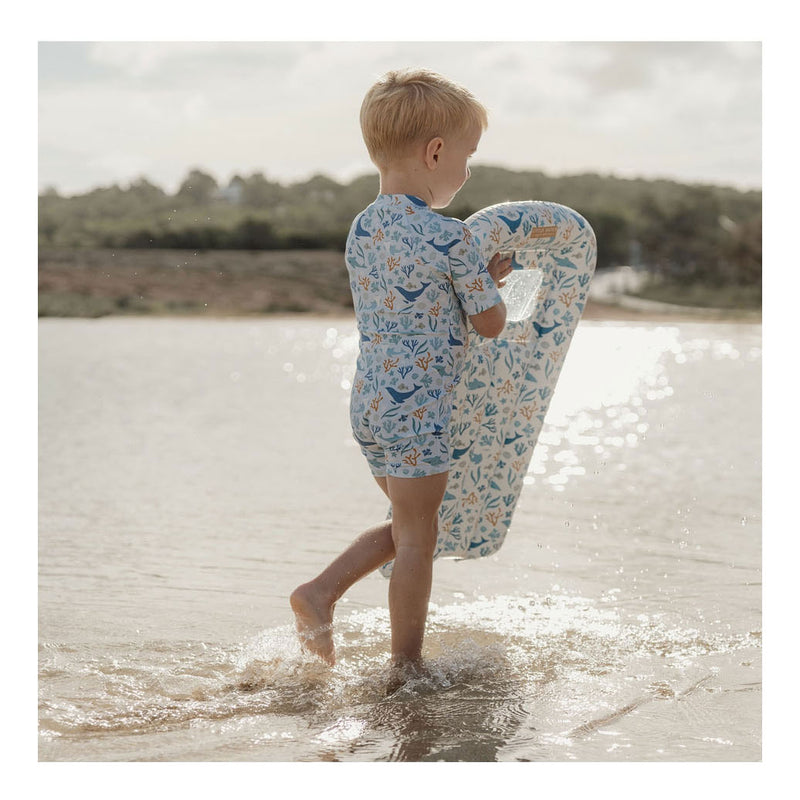 Afbeelding laden in galerijviewer, Little dutch ocean dreams luchtbed blauw