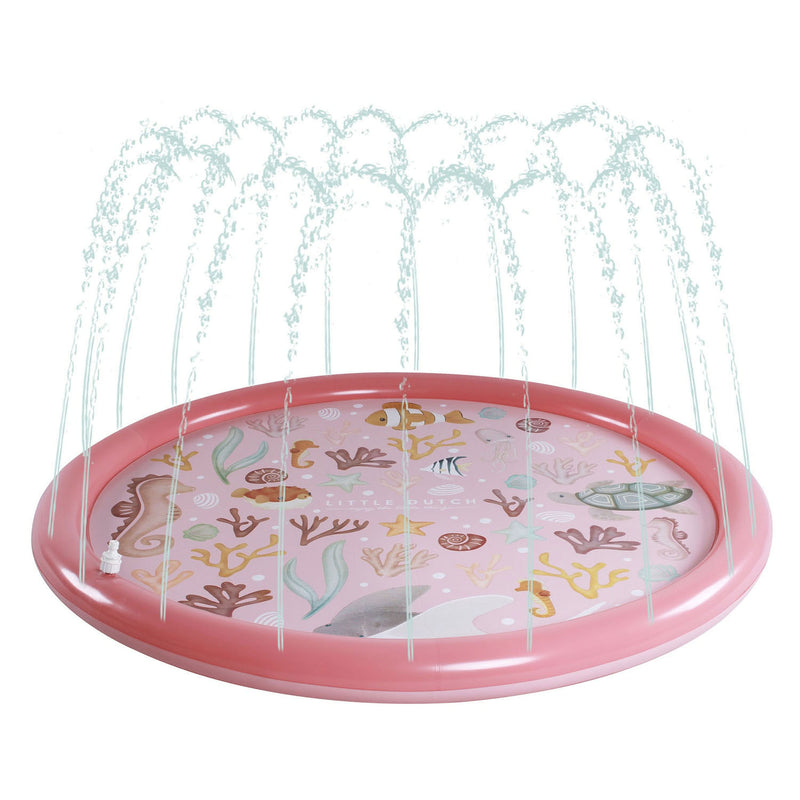 Load image into Gallery viewer, Little dutch ocean dreams waterspeelmat roze, 150cm