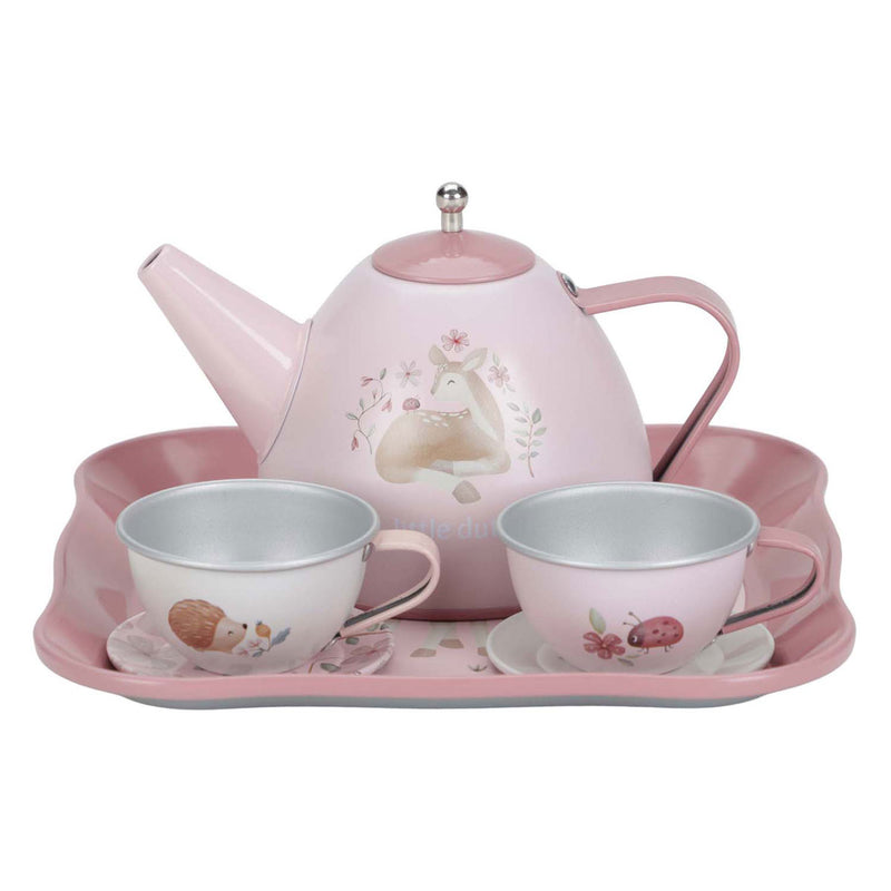 Afbeelding laden in galerijviewer, Rubo toys little dutch fairy garden theeservies in koffer