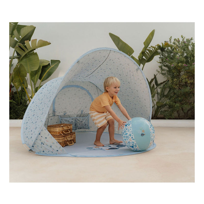 Afbeelding laden in galerijviewer, Little dutch ocean dreams pop-up tent blauw