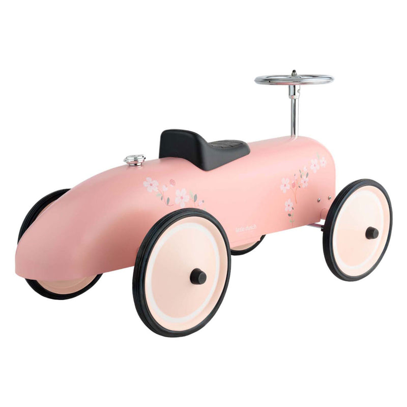 Afbeelding laden in galerijviewer, Little dutch retro loopauto roze