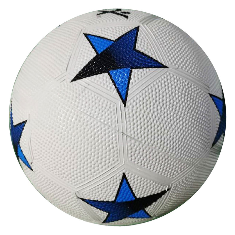 ギャラリービューアに画像をロードする, Sportx voetbal rubber blue star 360-380gr