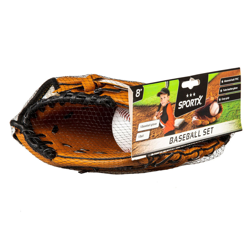 Afbeelding laden in galerijviewer, Sportx honkbal handschoen met bal