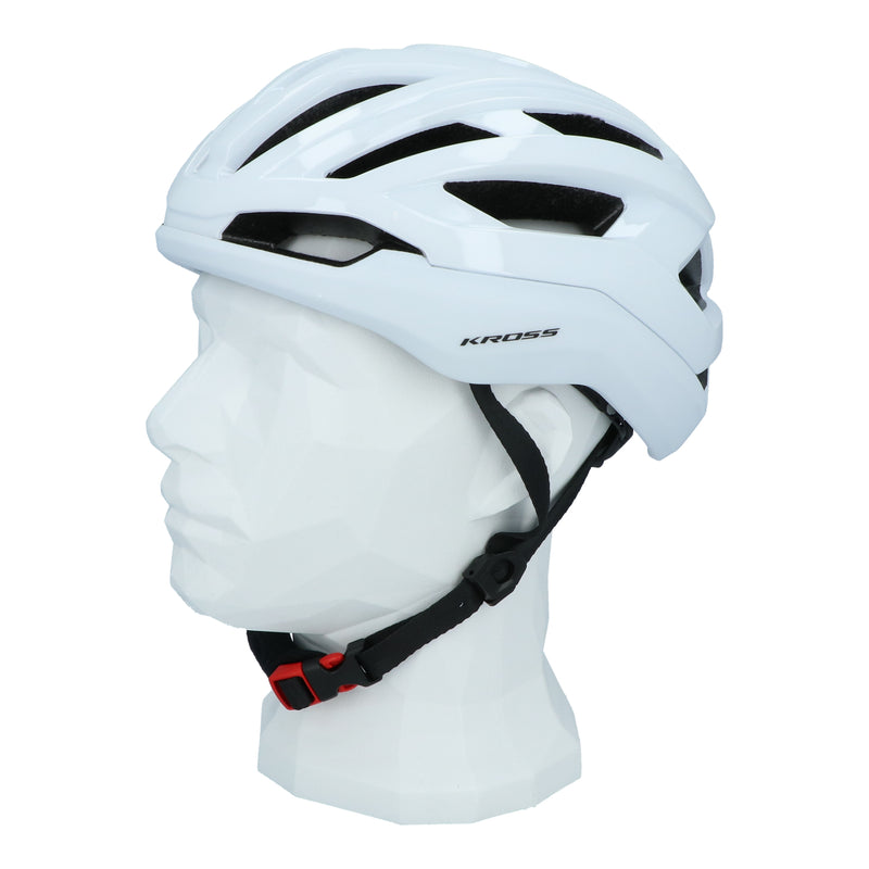 Load image into Gallery viewer, Kross fietshelm road pro l (58-62 cm) - wit