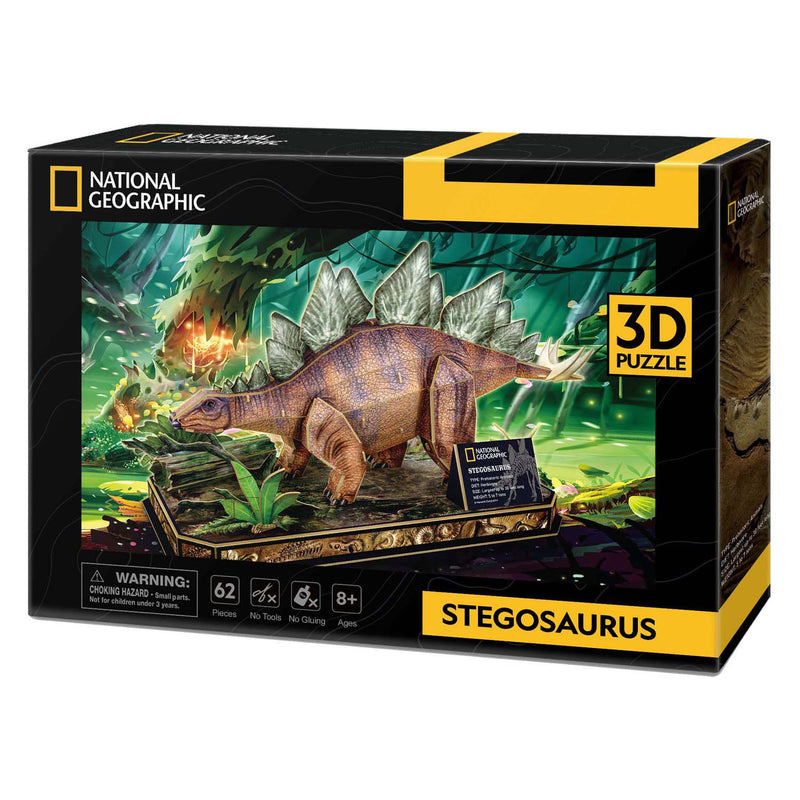 ギャラリービューアに画像をロードする, National geographic 3d puzzel stegosaurus