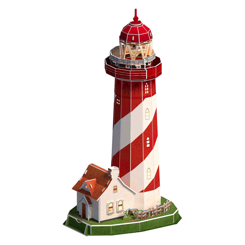 Afbeelding laden in galerijviewer, Cubic fun 3d puzzel vuurtoren led, 51st.