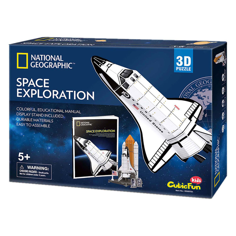Load image into Gallery viewer, Cubic fun 3d puzzel national geographic ruimte ontdekken