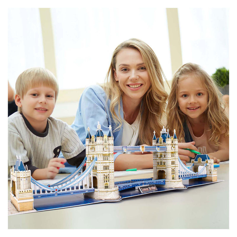 ギャラリービューアに画像をロードする, Cubic fun 3d puzzel tower bridge - educatief en leerzaam - 66 stukjes