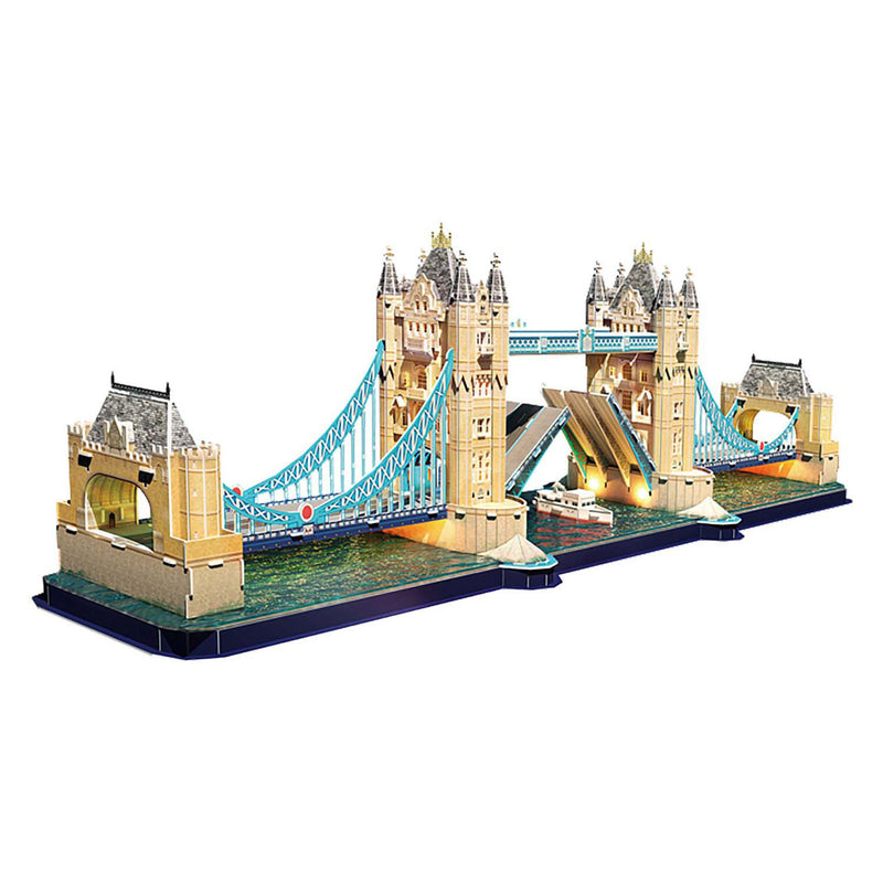 Load image into Gallery viewer, Cubic fun 3d puzzel tower bridge met led verlichting