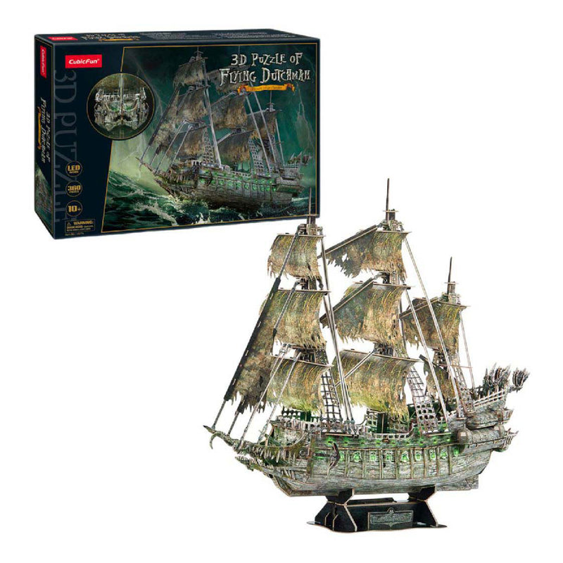 Afbeelding laden in galerijviewer, Cubic fun 3d puzzel flying dutchman led.