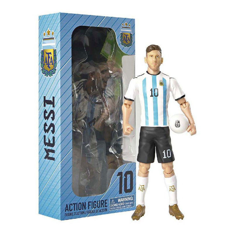 Afbeelding laden in galerijviewer, Van der meulen voetbalfiguur argentina lionel messi, 20cm