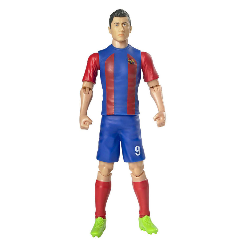 Load image into Gallery viewer, Rc voetbalfiguur fc baelona robert lewandowski, 20cm