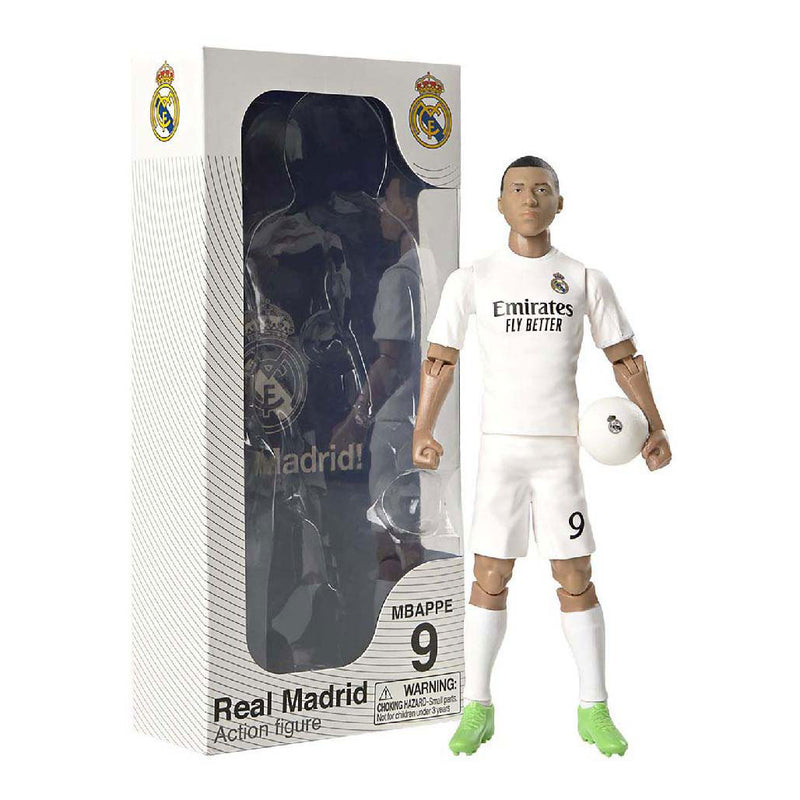 Afbeelding laden in galerijviewer, Van der meulen voetbalfiguur real madrid kylian mbappe, 20cm